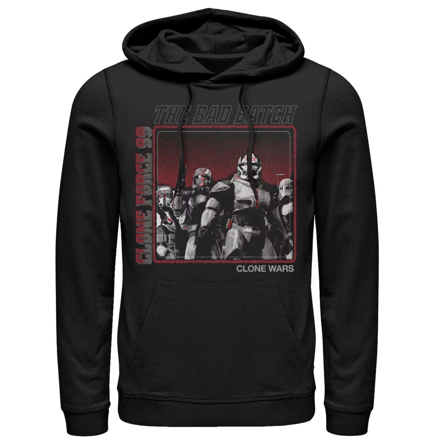 

Мужская толстовка: The Clone Wars Clone Force 99 The Bad Batch Star Wars