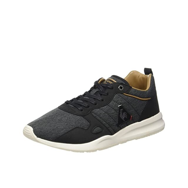 Мужские кроссовки Baskets lcs r600 2 тона Le Coq Sportif, черный — фото 3