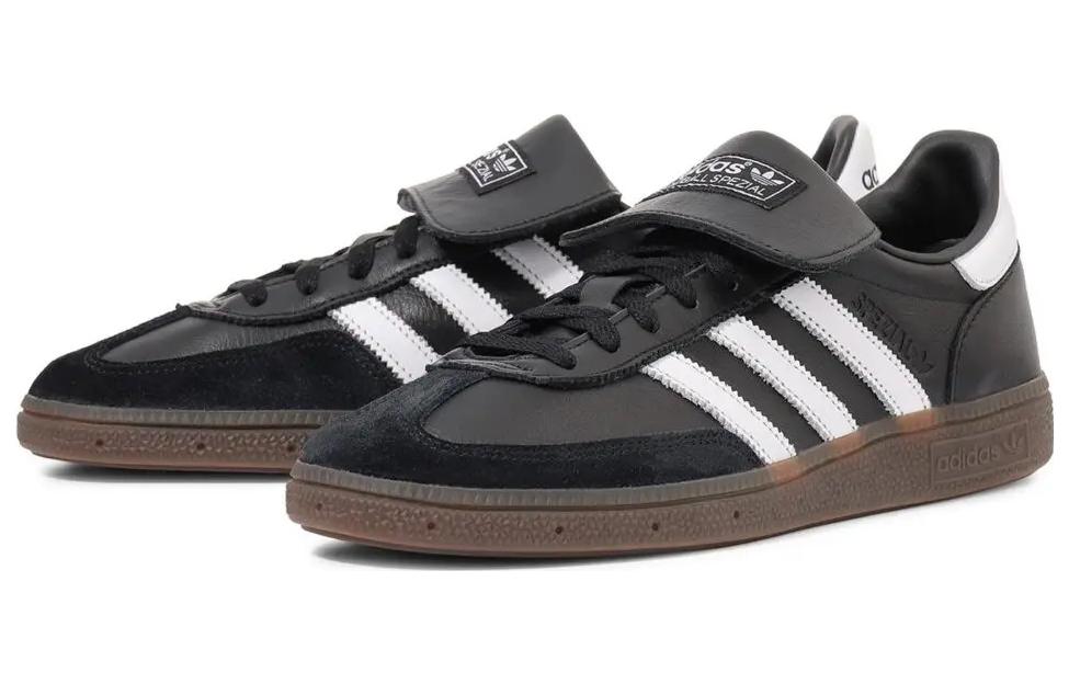 Adidas Originals Адидас Ориджиналс Хэндболл Спешиал Кора Блэк — Блэк Уайт, цвет Black White — фото 4