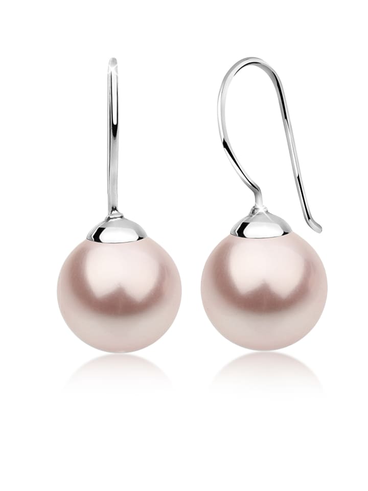 

Nenalina Серьги из серебра 925 пробы, розовые