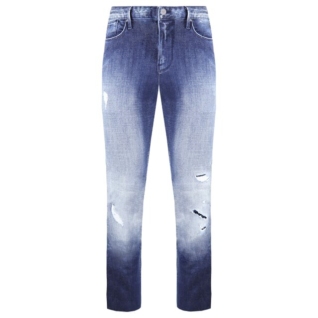 

Мужские синие джинсы Emporio Armani, синий