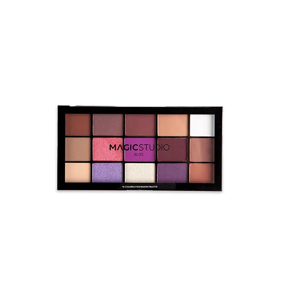 

Палитра оттенков 15 Eyeshadows Palette Magic Studio, 1 UD