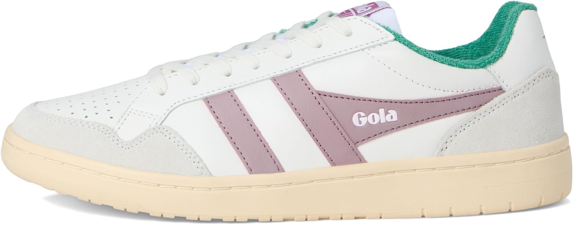 Кроссовки Gola Eagle, цвет White/Candy/Emerald — фото 4