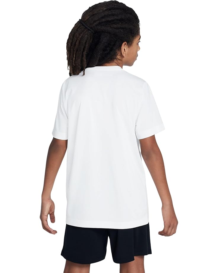 Футболка Nike Kids Dri-FIT Legend Tee Swoosh LBR, белый — фото 2