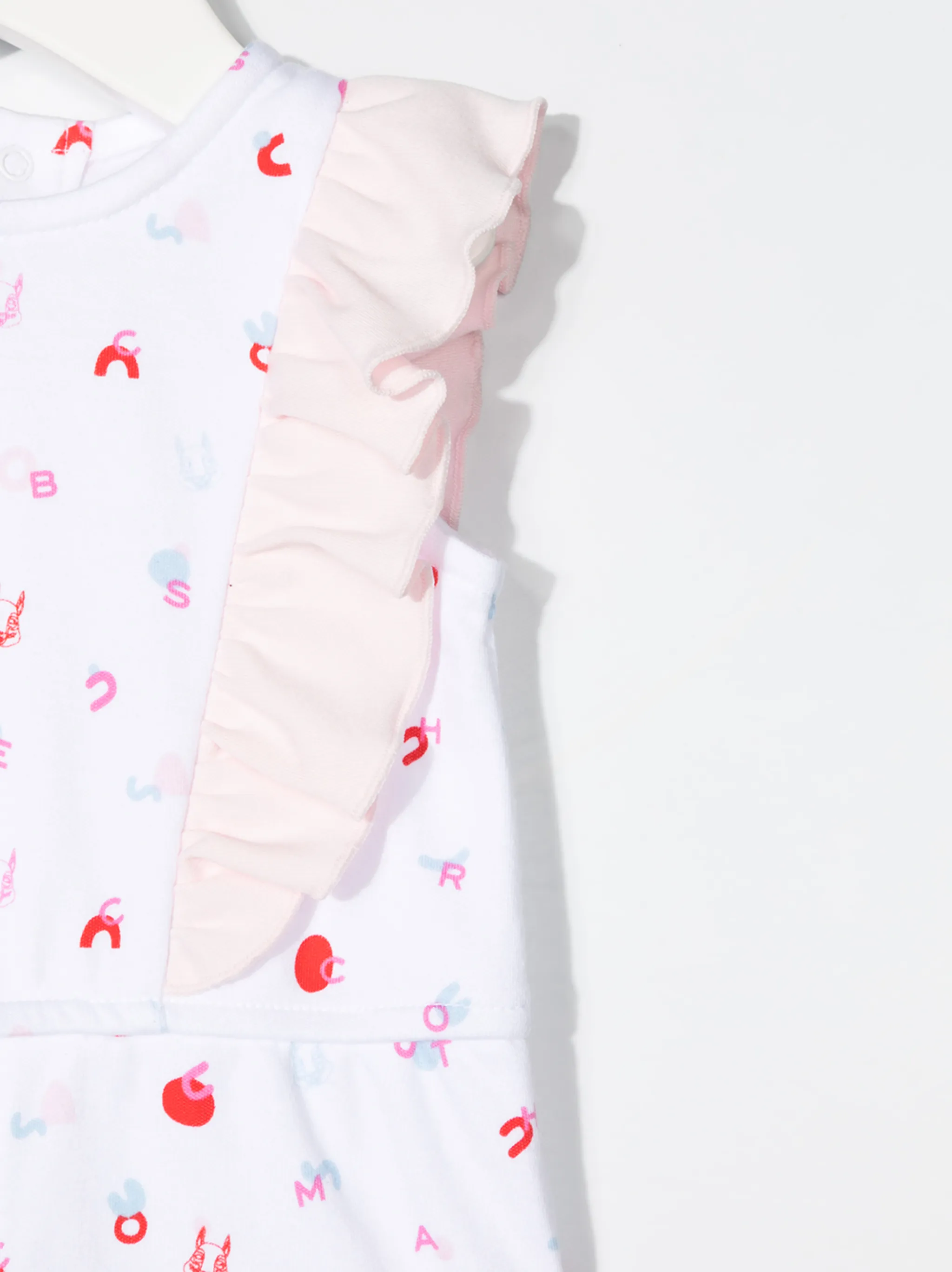 Комбинезон без рукавов с принтом Marc Jacobs Kids, белый — фото 3