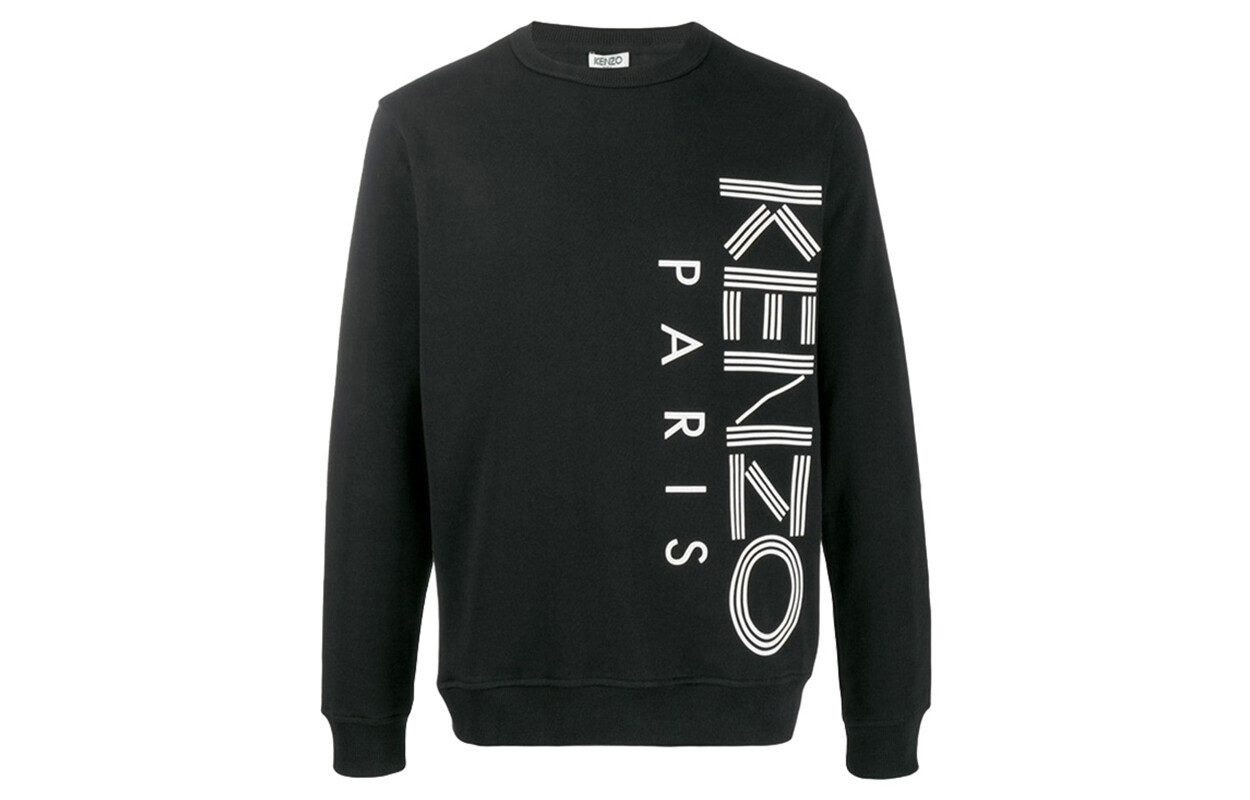 

Толстовка мужская Kenzo Paris Letter Logo, черный