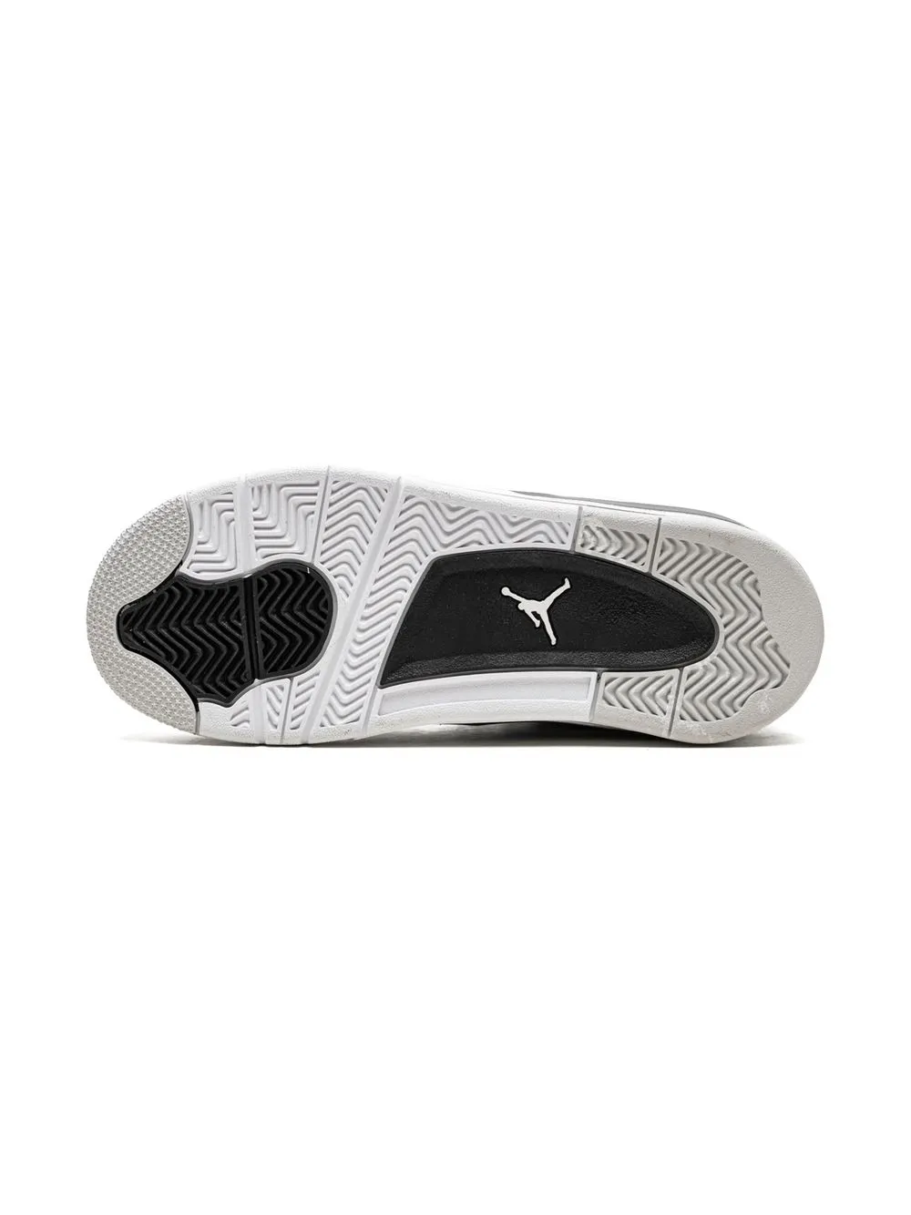 Кроссовки Air Jordan 4 Retro Military Black Jordan Kids, белый — фото 4