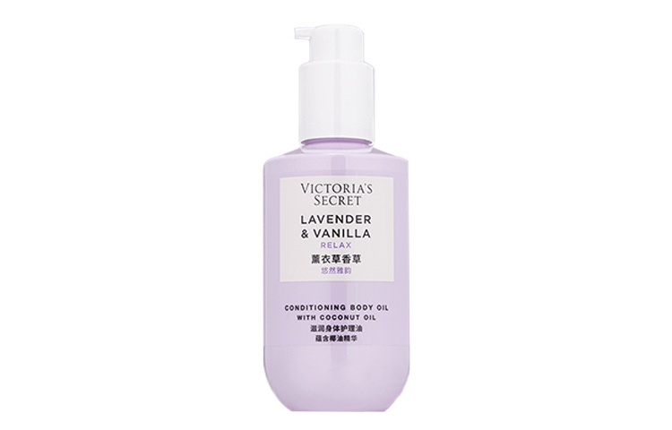 Масло для тела Victoria's Secret Natural Beauty Lavender & Vanilla Relax, 200 мл — фото 2