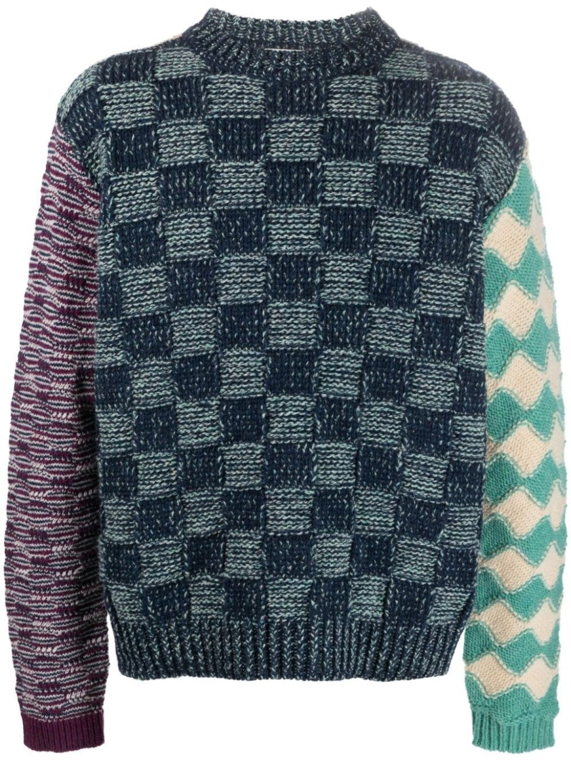 

Marni джемпер из вирджинской шерсти, синий