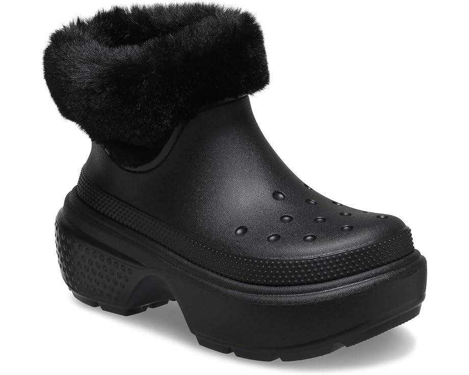 

Ботинки Crocs Stomp Lined, черный