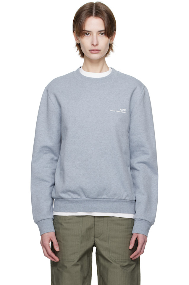 

Овердай свитшот Standard item A.P.C., мультиколор