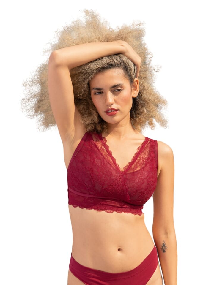 

Бюстье SugarShape Bralette EMILIA, бордо