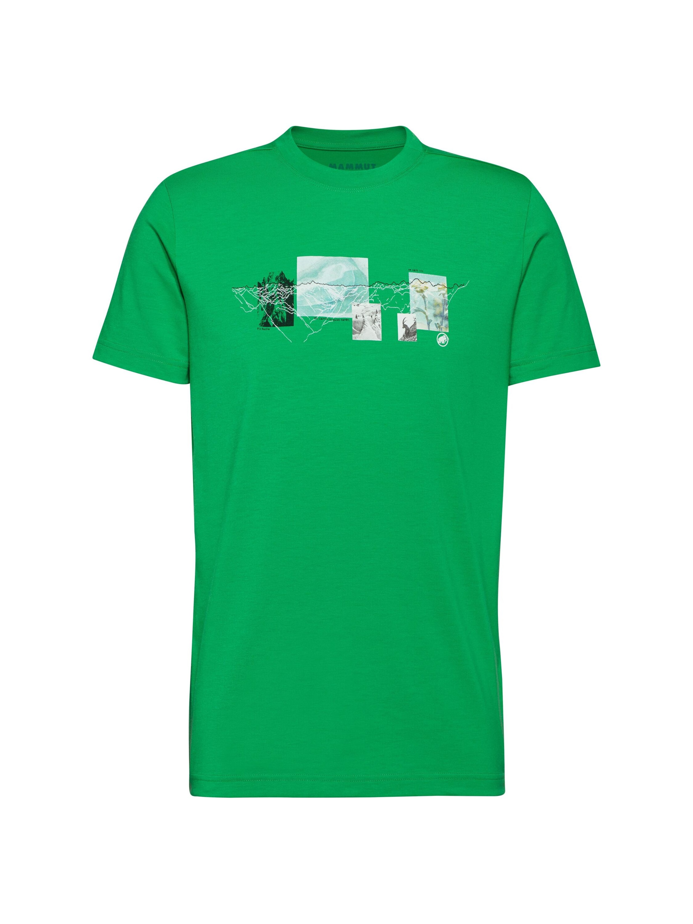 

MAMMUT Футболка 'MOUNTAIN 3308M' в цвете Grass Green