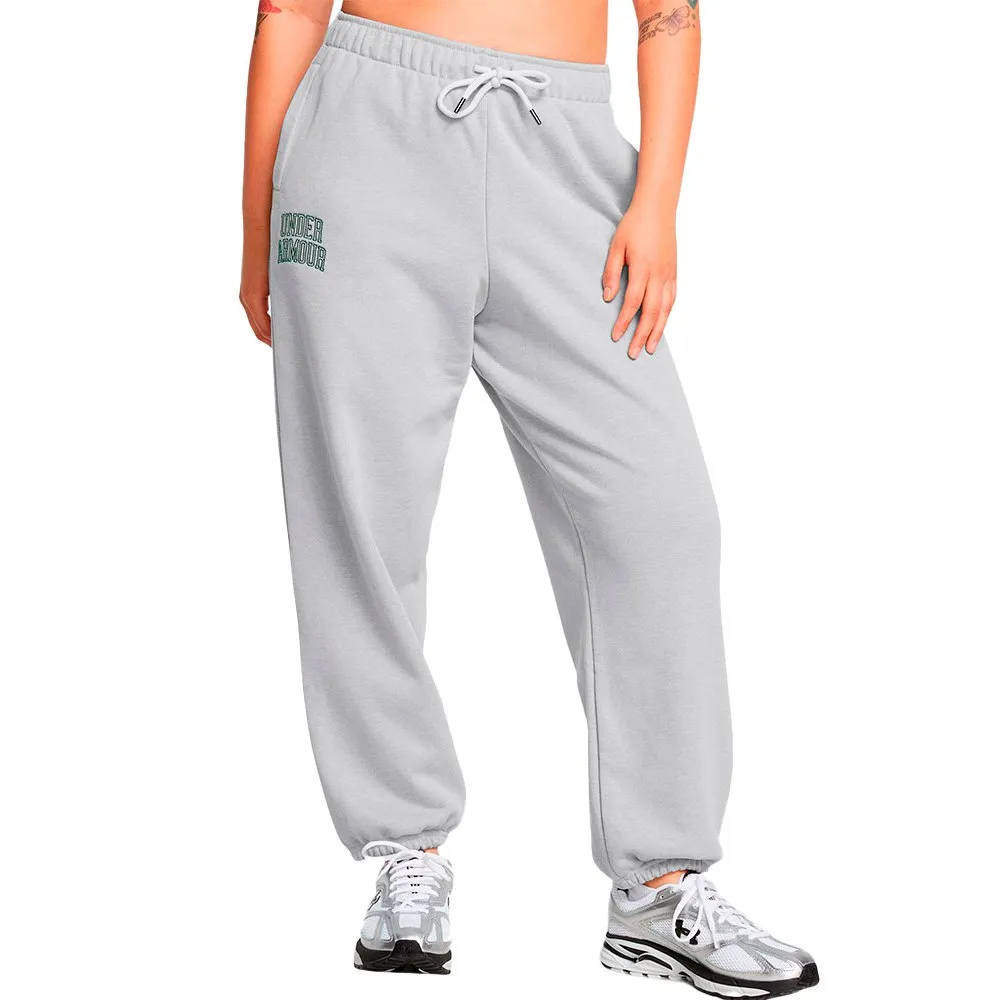 

Брюки Under Armour Icon HWT Terry Oversized, серый