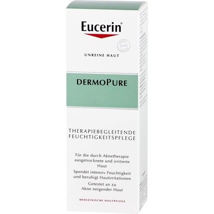 Адъювантный увлажняющий уход для контроля жирности Dermopure, 50 мл, Eucerin — фото 2