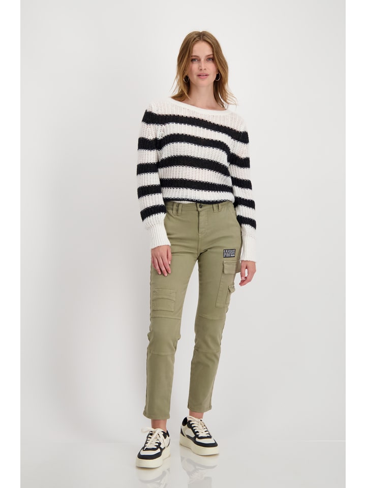 

Monari Брюки-карго оливкового цвета