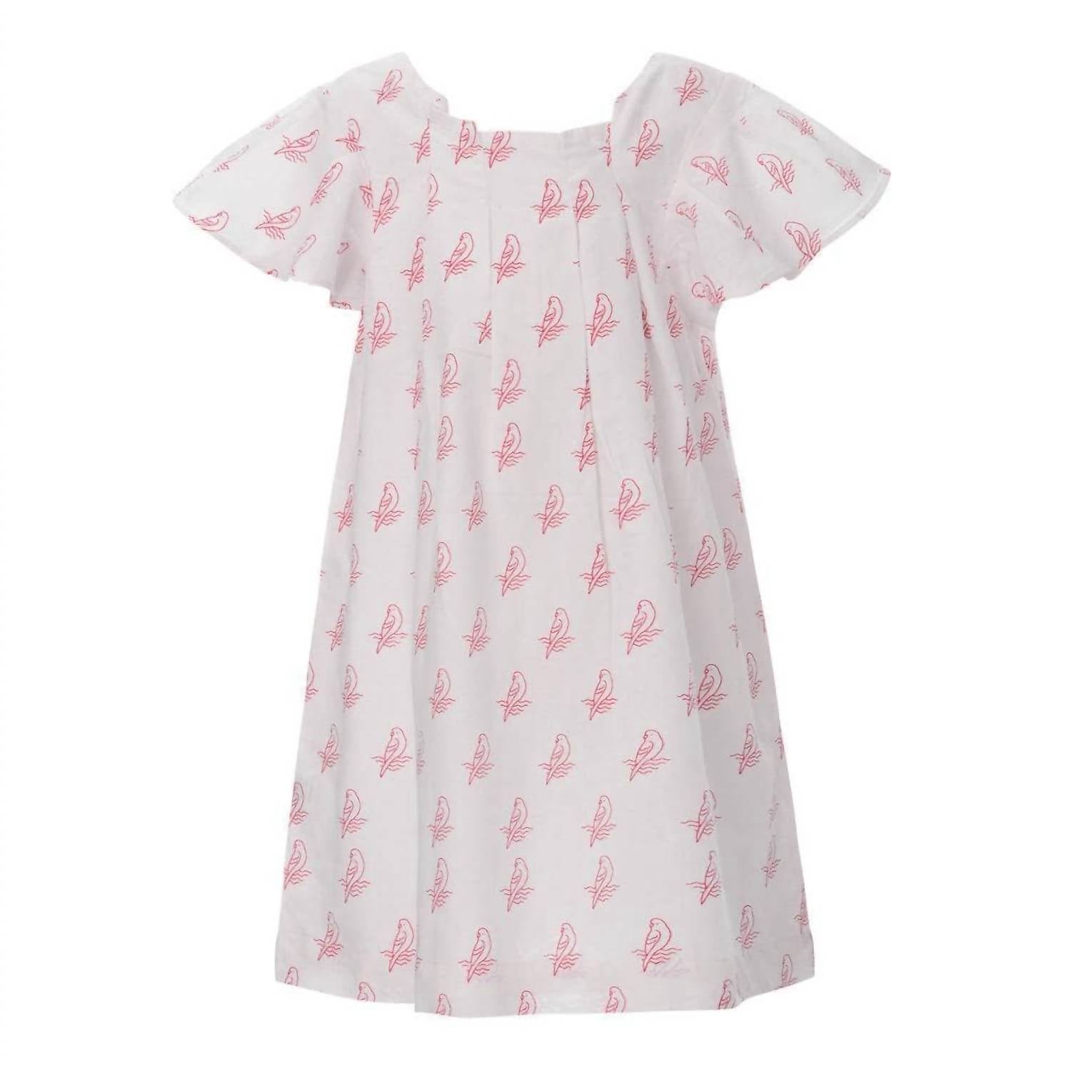 

Платье для девочки Alice Parrot в красном цвете Guadalupe Design