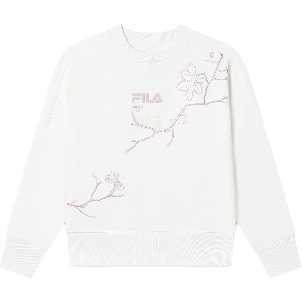 

FILA Свитшот Women's Steam White, Белый, FILA Свитшот Women's Steam White