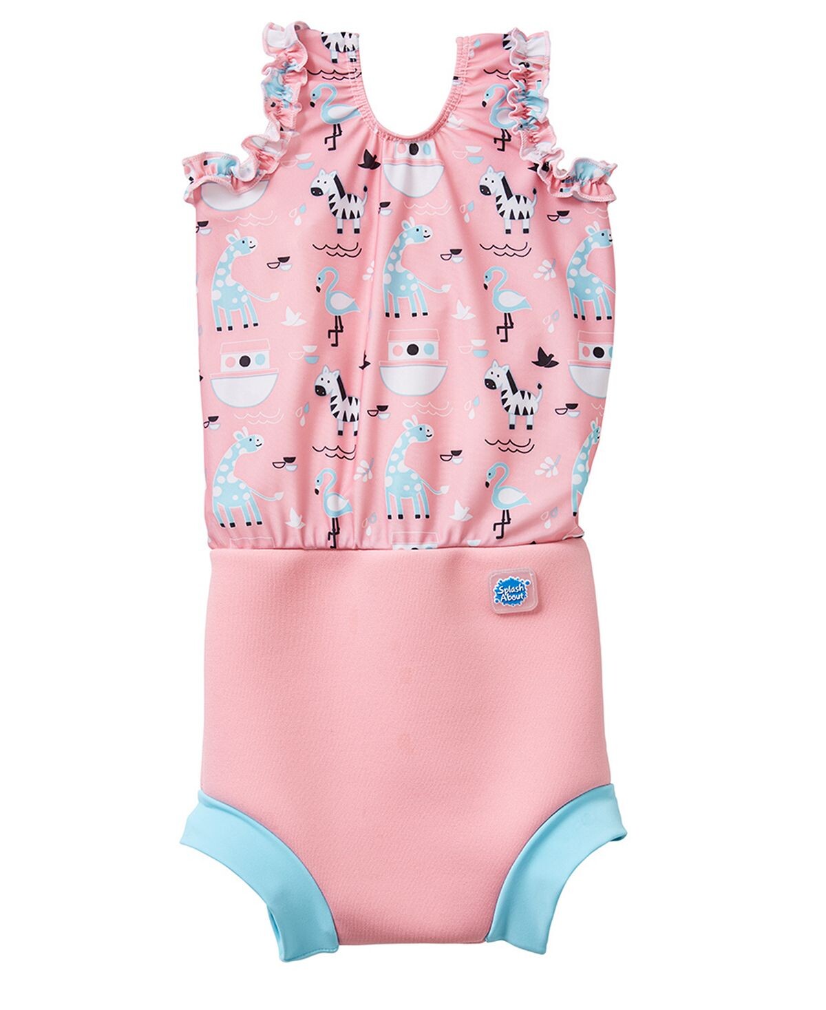 

Подгузник Happy Nappy для маленьких девочек, купальный костюм Nina's Ark Splash About