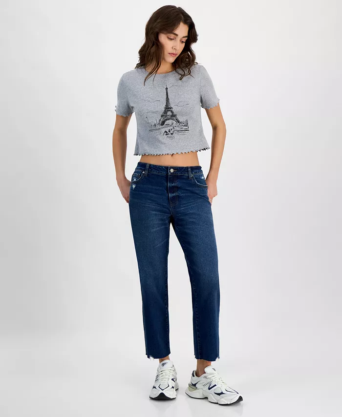 

Джинсы Carpenter Slim Straight для юниоров со средней посадкой Tinseltown, синий