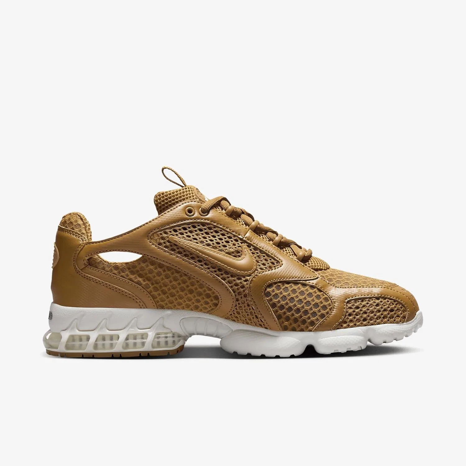 Мужские кроссовки Nike Air Zoom Spiridon Cage 2, Wheat Wheat Sail Gum Light Brown — фото 3
