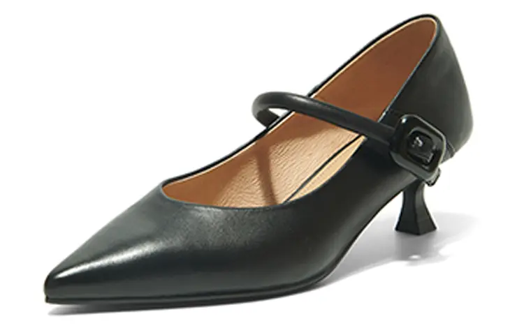 

Туфли женские на высоком каблуке Pt'Son, цвет Brown suede
