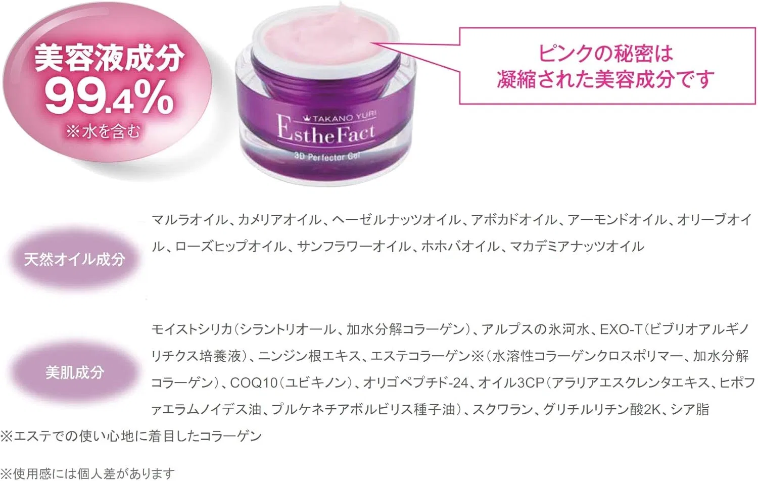 Гель для умывания Kano Tomori — Гель Takanoyuri Este-Fact 3D Perfector Gel, 50 г — фото 3