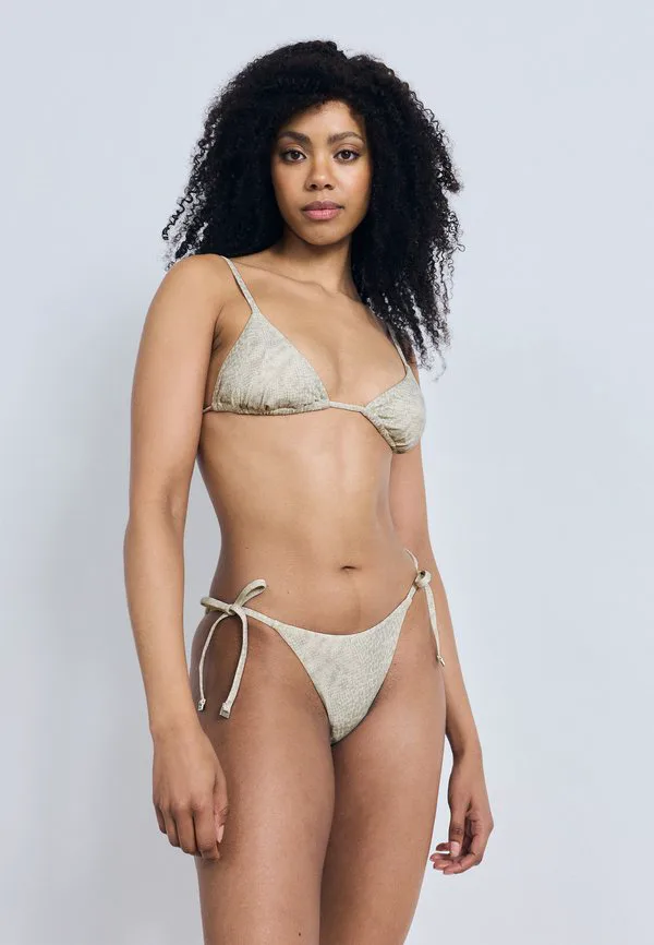 Основные характеристики плавок-бикини с завязками по бокам Calvin Klein Swimwear, Tofu