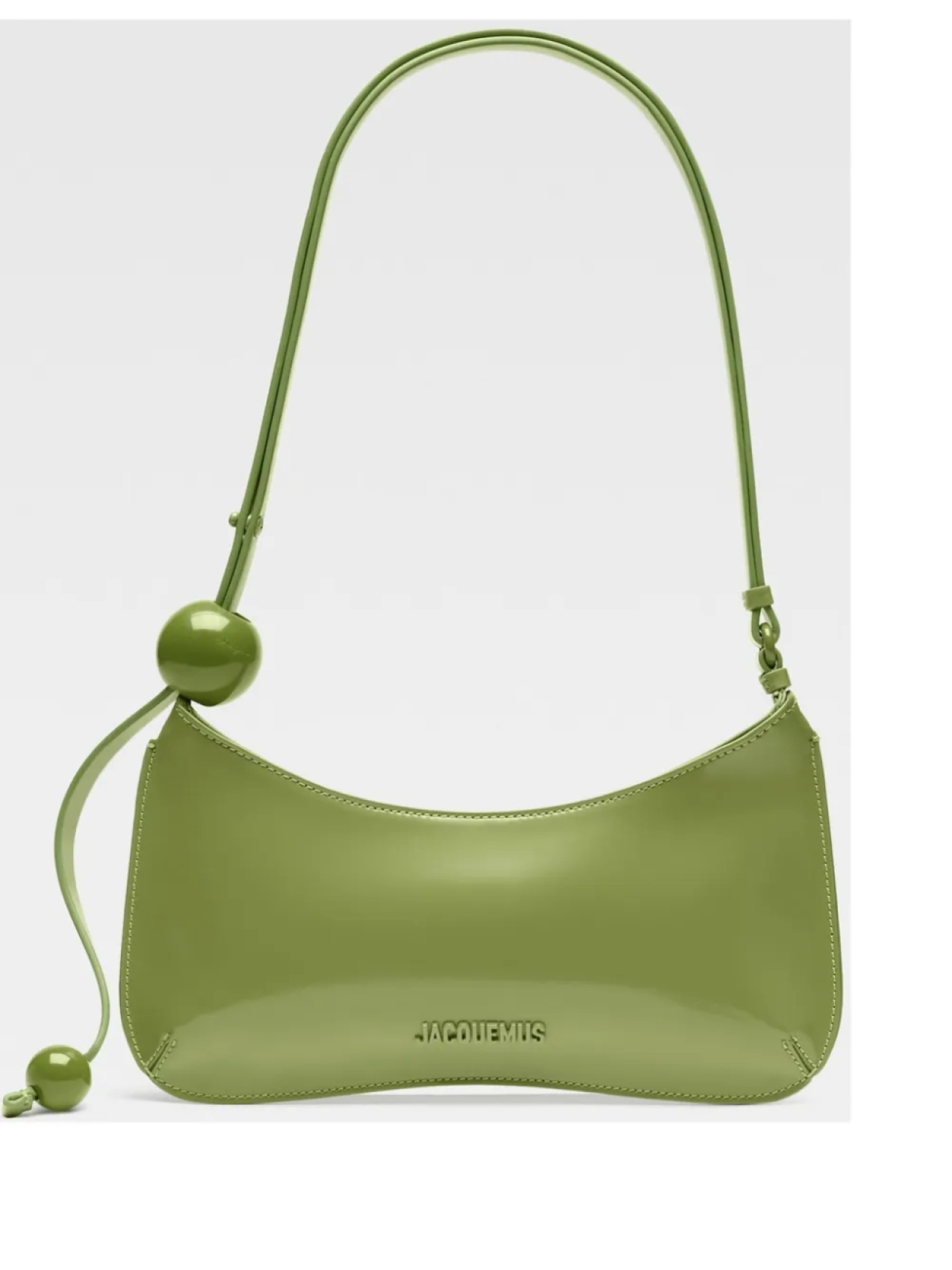 

Сумка на плечо Jacquemus Le Bisou Perle, зеленый