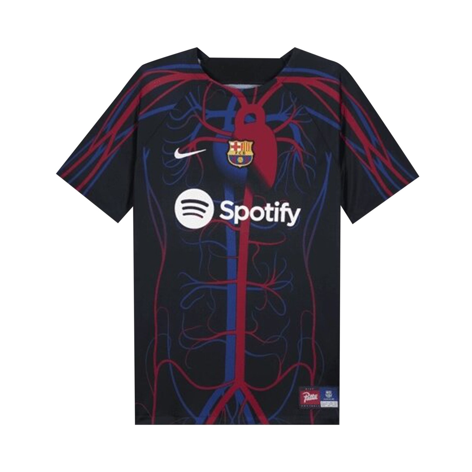 

Футбольная футболка с короткими рукавами Nike FC Barcelona x Patta Dri-FIT, черная