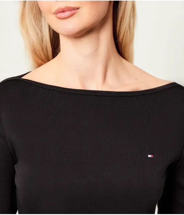 Новая блузка CODY regular fit Tommy Hilfiger, черный — фото 4