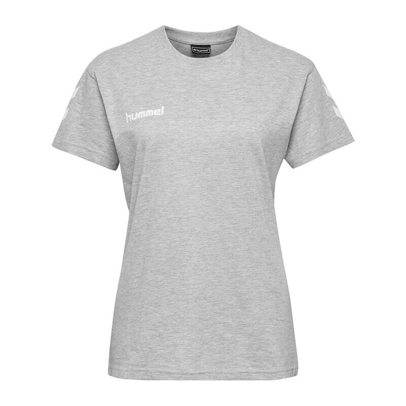 

Футболка Hmlgo женская мультиспорт HUMMEL, цвет grau