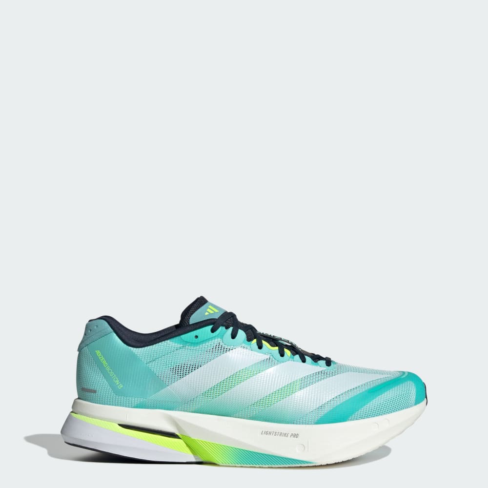 

Кроссовки Adidas Adizero Boston 13 Shoes, цвет Flash Aqua/Cloud White/Lucid Lemon