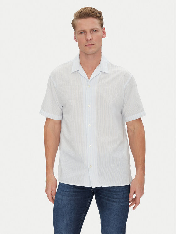 

Свободная рубашка Luke 12271099 Jack&Jones, голубой