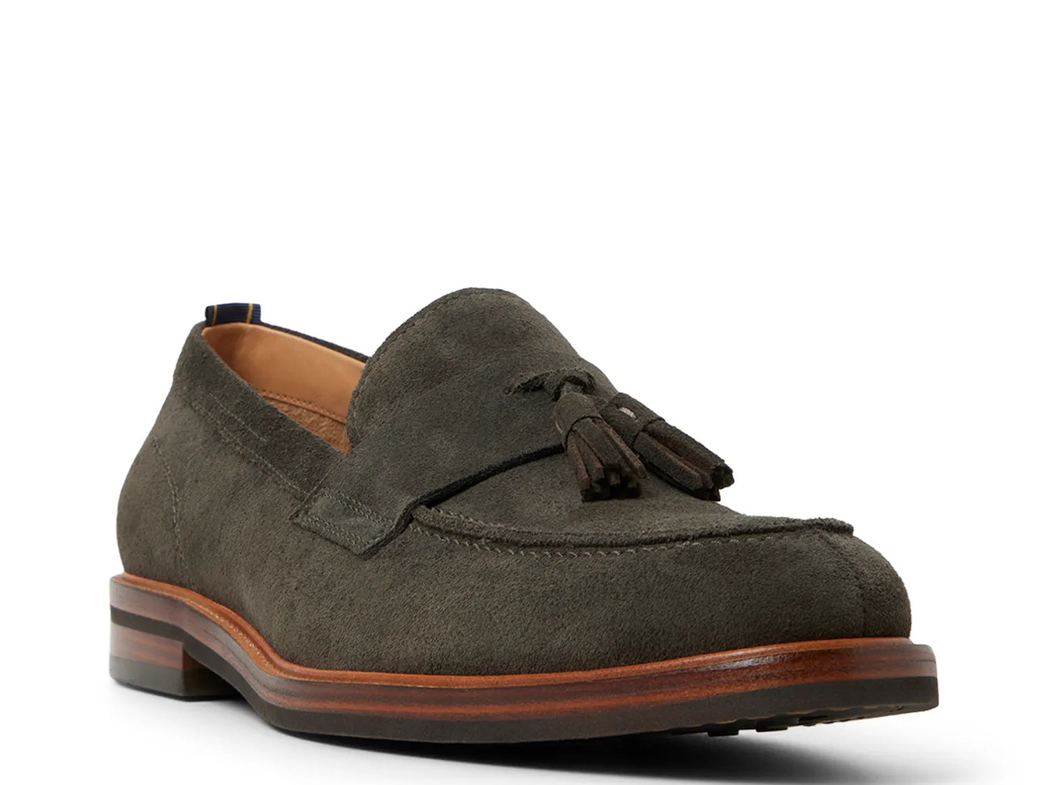 

Лоферы Brooks Brothers Bellmore Loafer, Dark Green Suede
