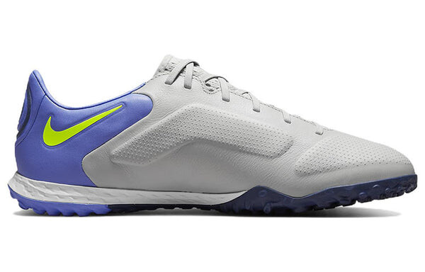 Кроссовки Nike React Legend 9 Pro TF Turf Soccer Shoes Grey/Yellow, серый — фото 2