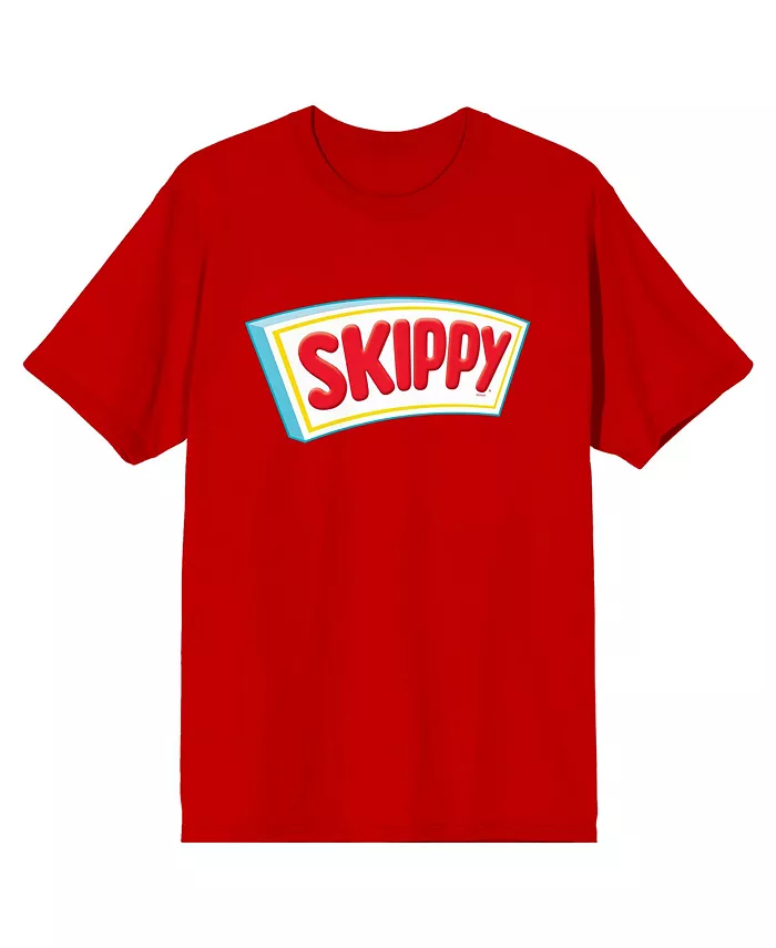 

Мужская футболка с логотипом, короткий рукав, красная - 3XL Skippy, красный