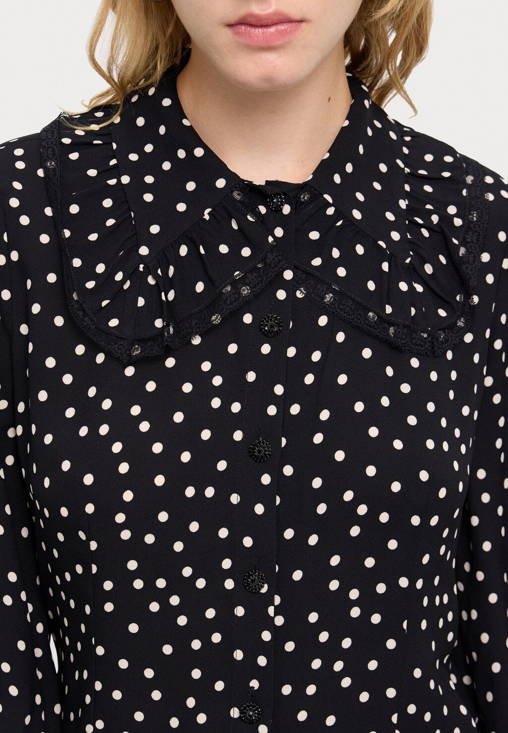 

Рубашка-блузка CHEMISE The Kooples, черный