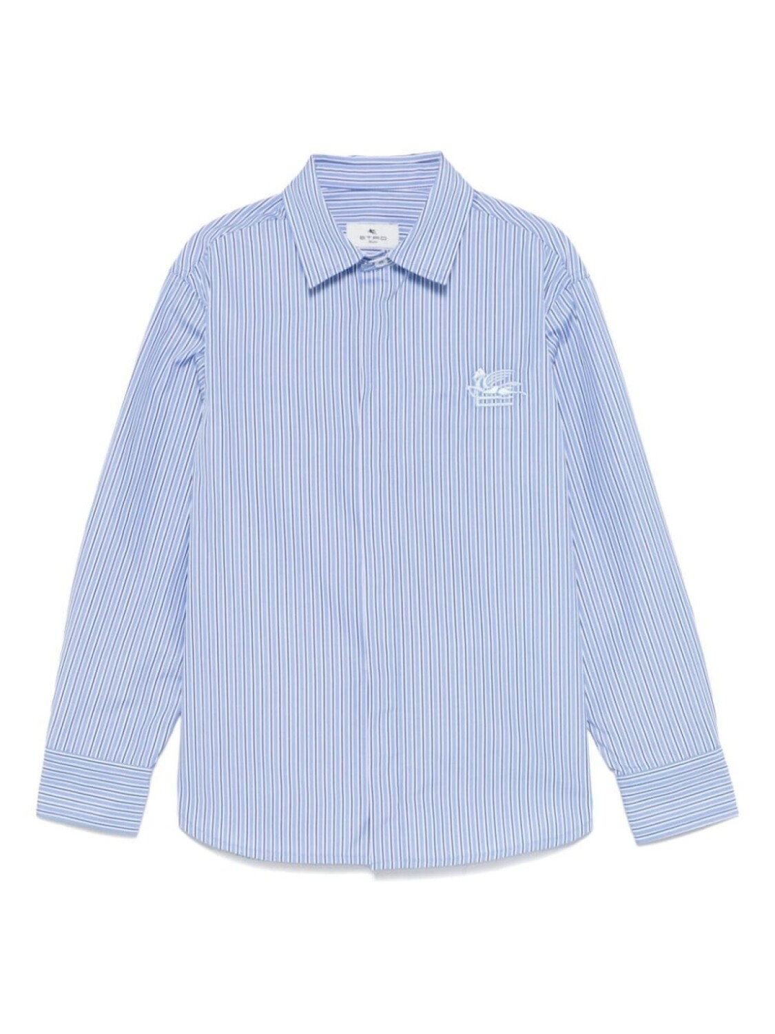 

ETRO KIDS рубашка в полоску, синий