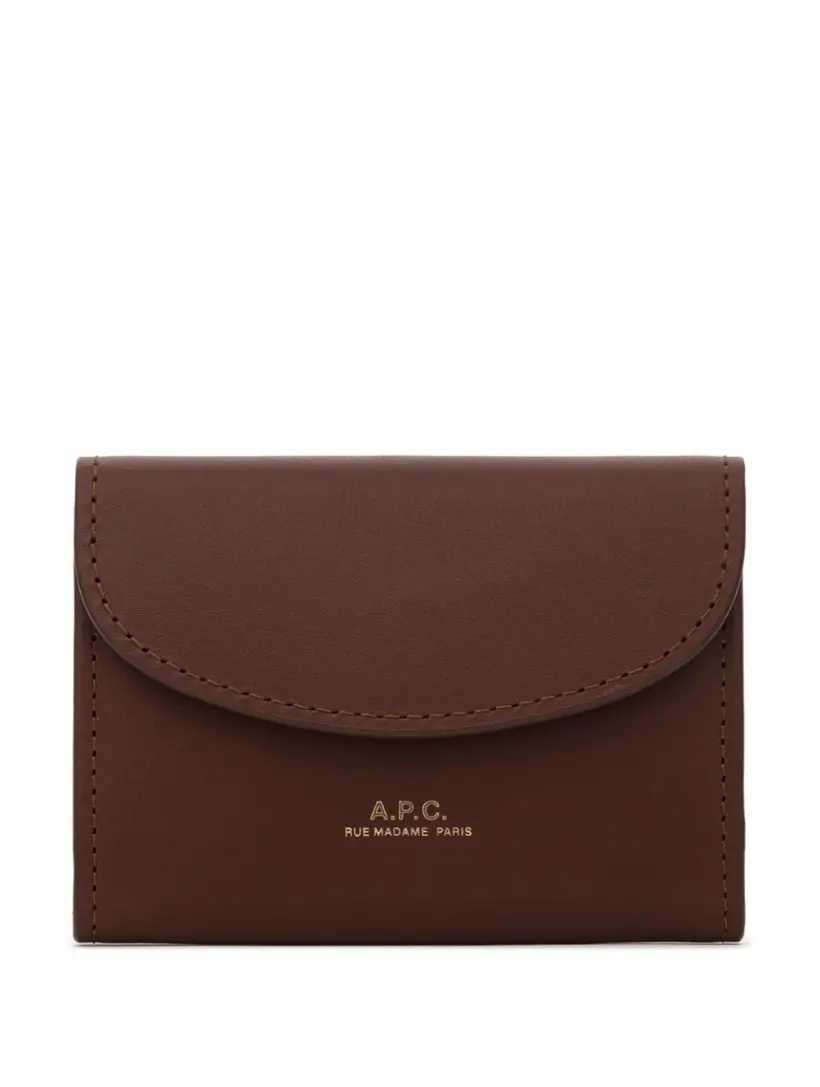 

Кожаное портмоне Geneve A.P.C., коричневый