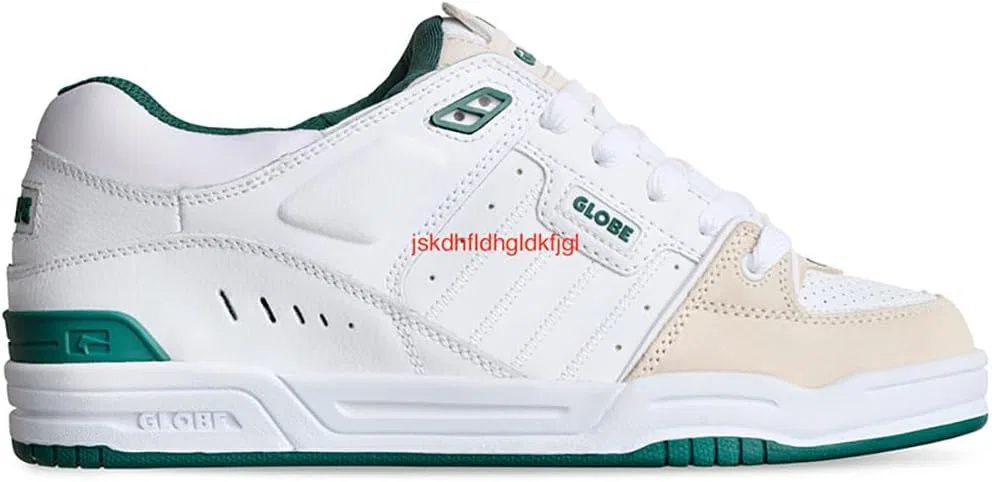 Кроссовки для скейтбординга Globe Fusion, цвет White/Green