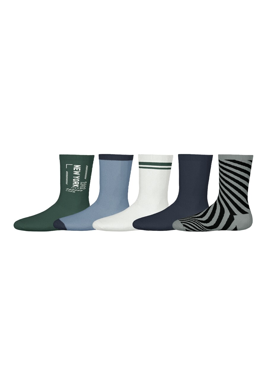 

Носки NAME IT NKMVAKS, цвет Navy/Sky blue/Dark grey/Emerald/White