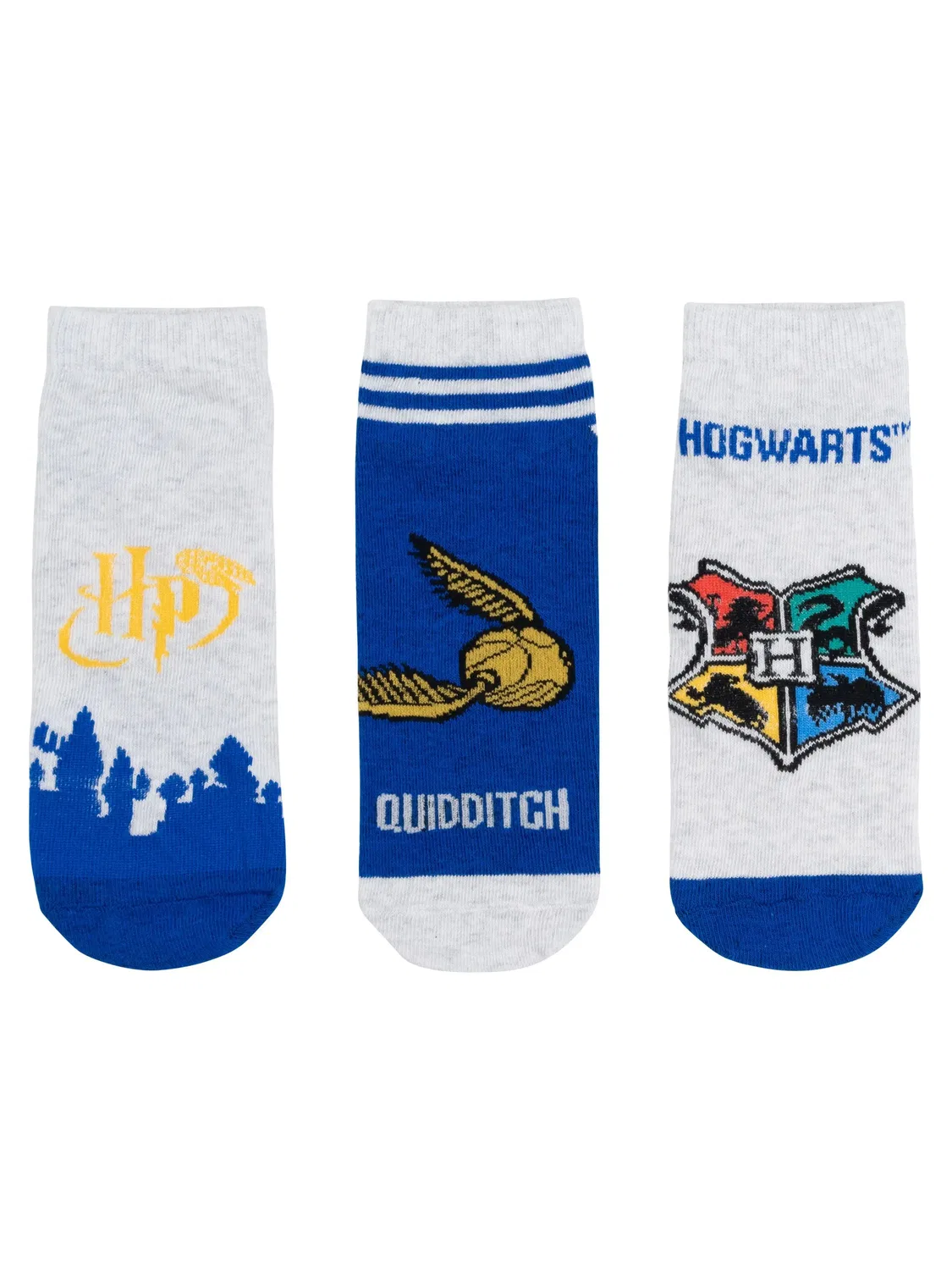 Носки детские 5-pack Harry Potter, голубой/серый — фото 3