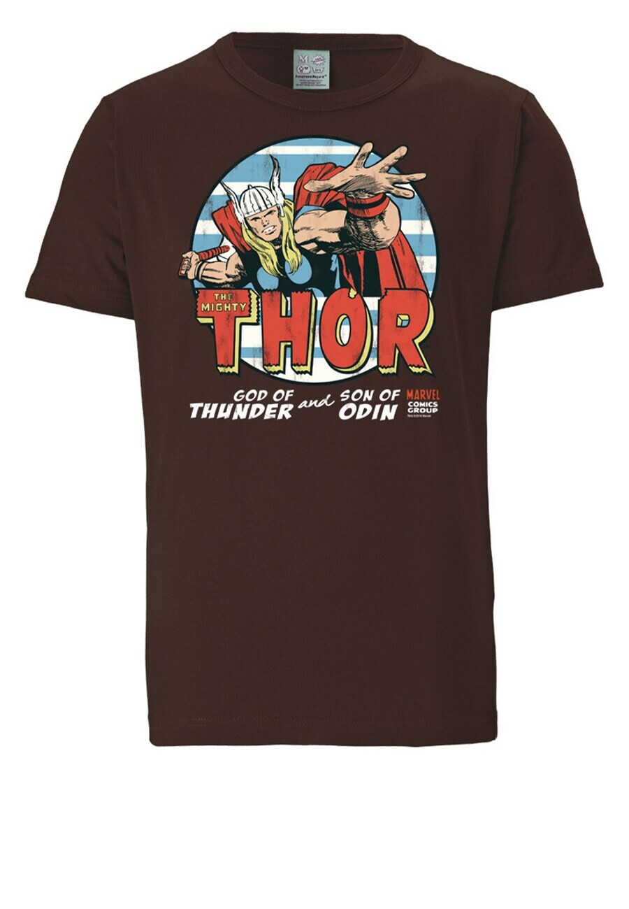 

Футболка LOGOSHIRT Shirt Marvel - Mighty Thor, коричневый