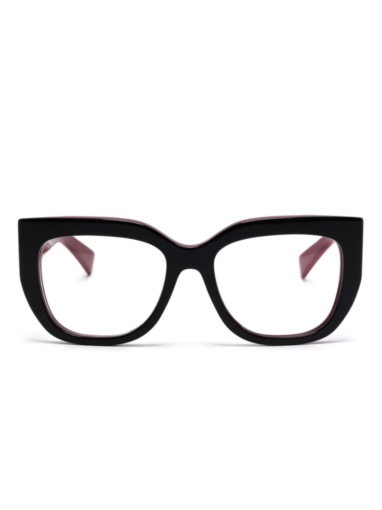 

Очки в большой оправе Gucci Eyewear, черный