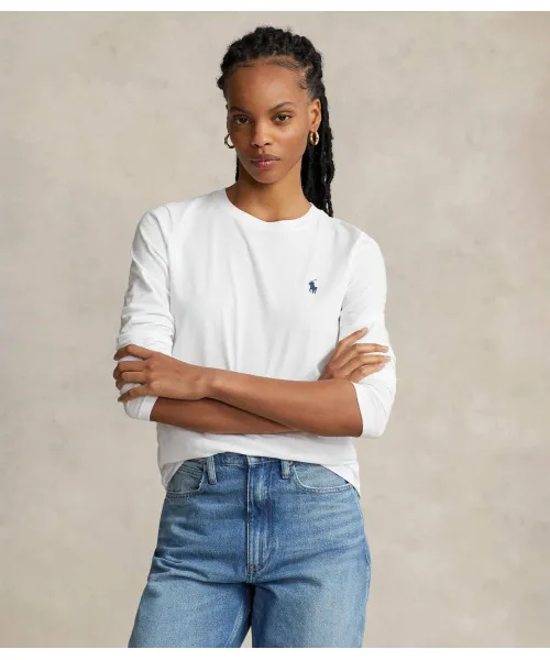 

Блуза Regular fit Polo Ralph Lauren, белый