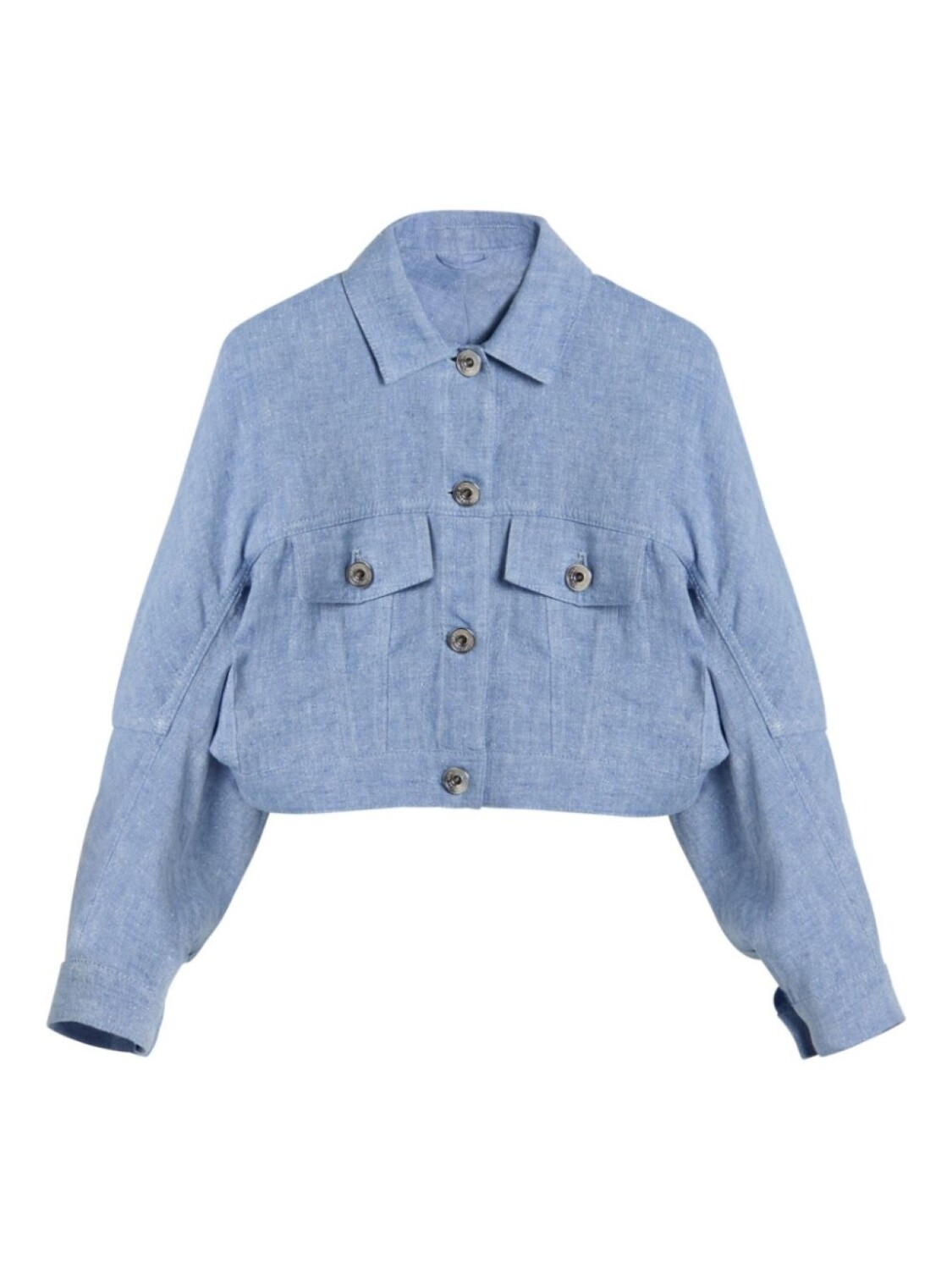 

Brunello Cucinelli Kids куртка с блестками, синий