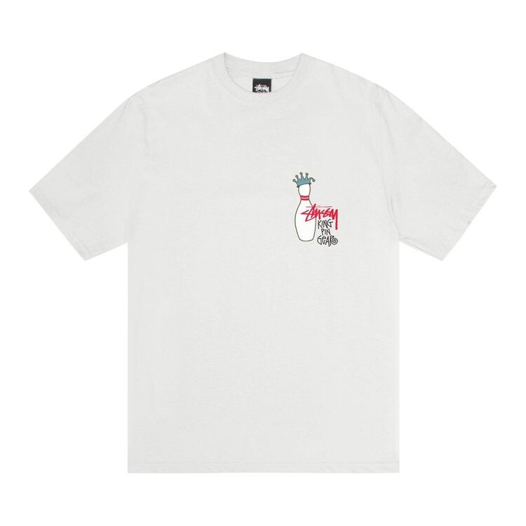 

Футболка Stussy Pigment Dyed Kingpin Tee Natural, кремовый