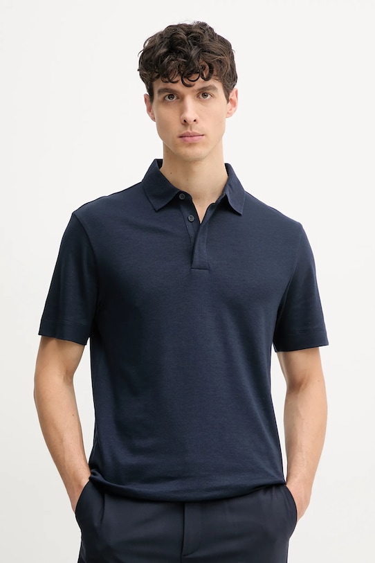 

Поло Boss, темно-синий