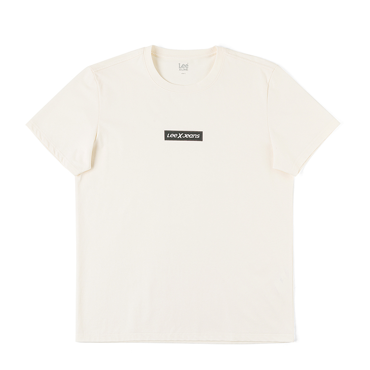 

Футболка мужская с круглым вырезом Moderate Lee, айвори белый